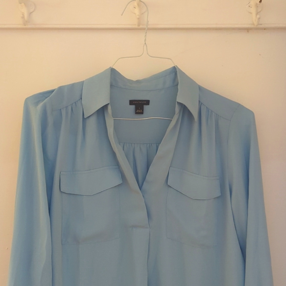 Ann Taylor Camp Shirt